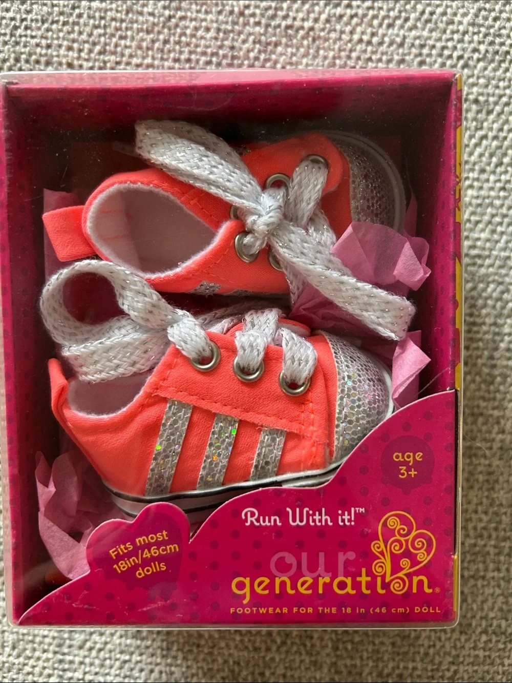 Our Generation Run With It shoes